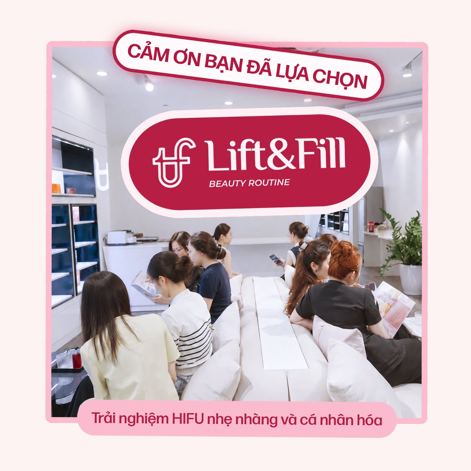 Khu lễ tân Lift&Fill
